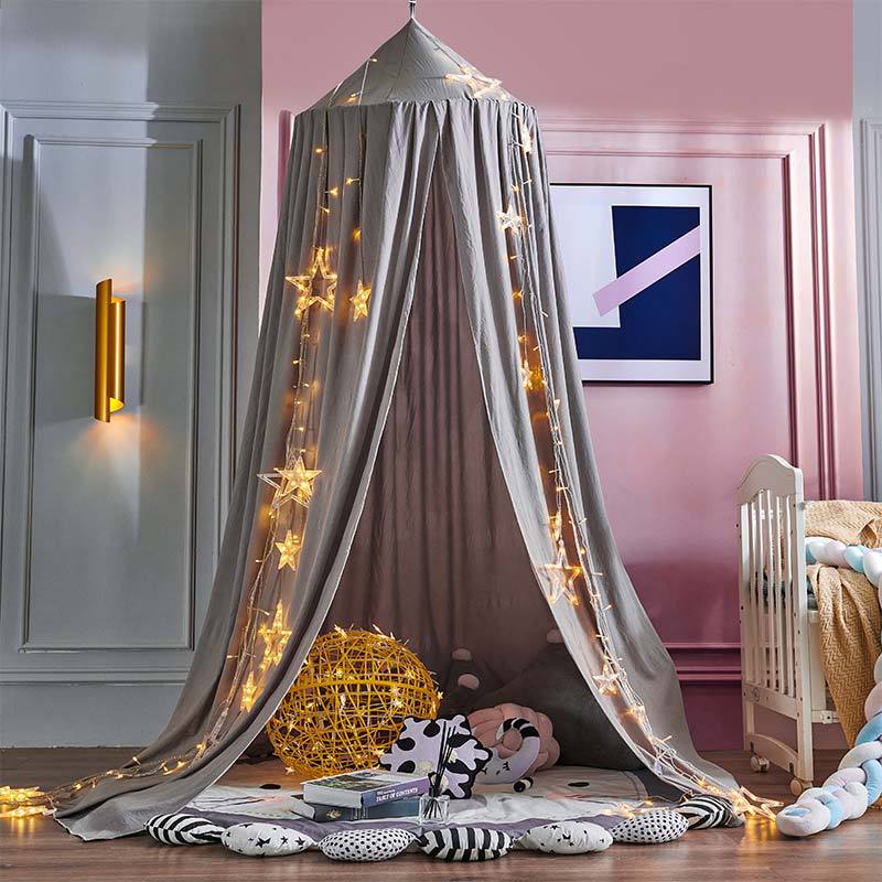 Cozy Haven | Darkening Bed Canopy for Kids with Light-Blocking Design | Soft Polyester for Comfort 11