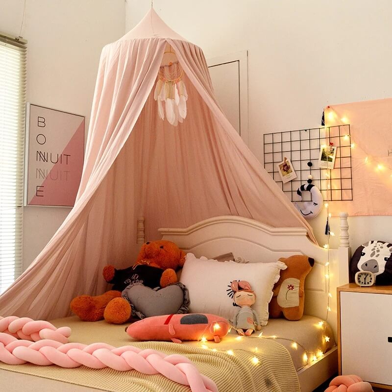 Cozy Haven | Darkening Bed Canopy for Kids with Light-Blocking Design | Soft Polyester for Comfort 6