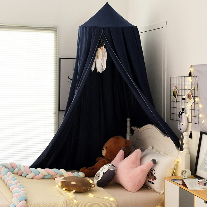 Cozy Haven | Darkening Bed Canopy for Kids with Light-Blocking Design | Soft Polyester for Comfort 7