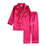 Cozy Kids Pajama Set with Button Top & Elastic Waist Pants | Versatile Sleepwear for Comfort 4