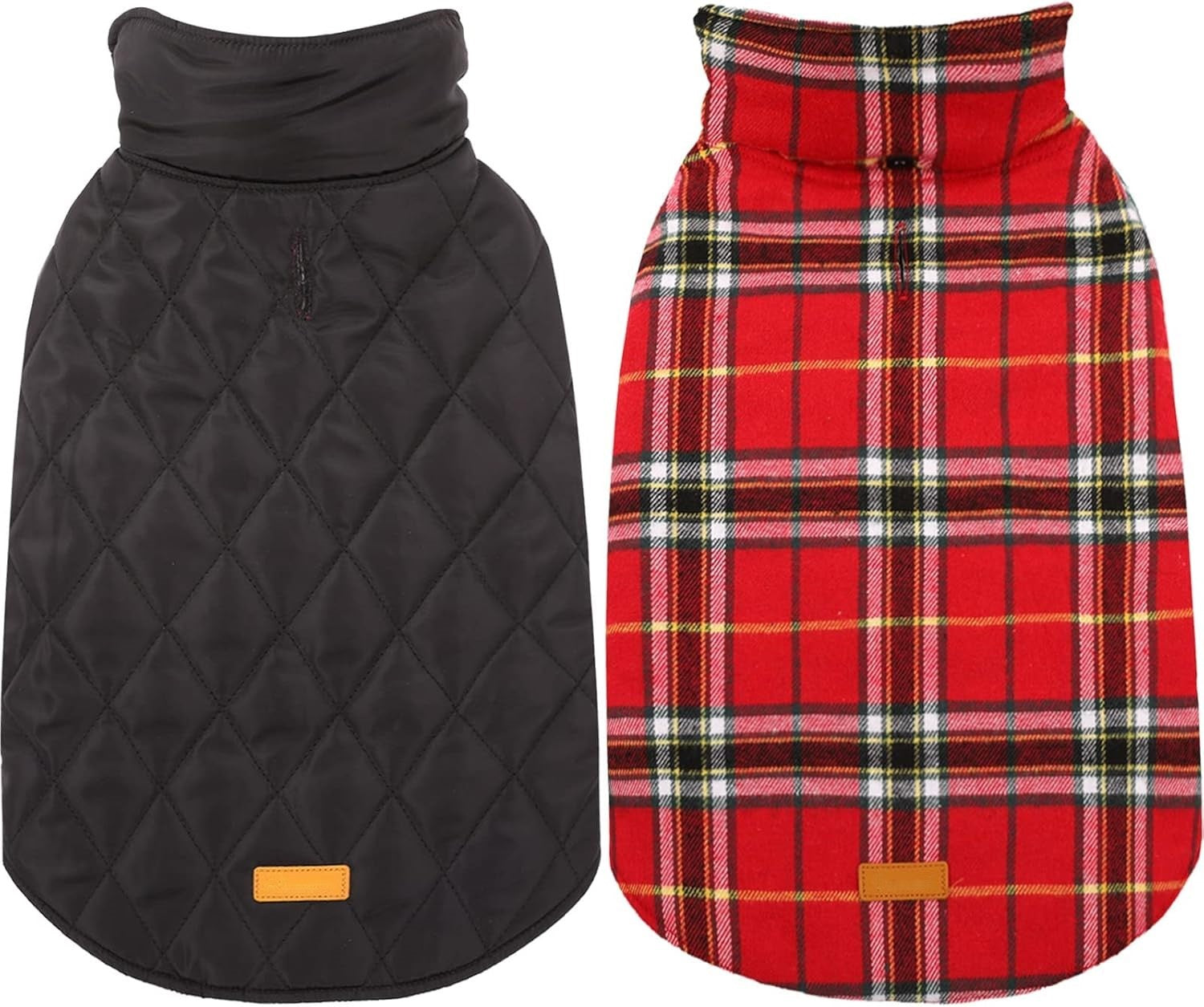 Cozy Luxe | Waterproof Dog Jacket with Reversible Design | Stylish Winter Coat for All Breeds 0