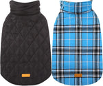Cozy Luxe | Waterproof Dog Jacket with Reversible Design | Stylish Winter Coat for All Breeds 1