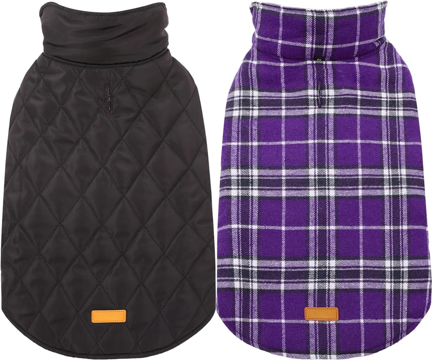 Cozy Luxe | Waterproof Dog Jacket with Reversible Design | Stylish Winter Coat for All Breeds 6