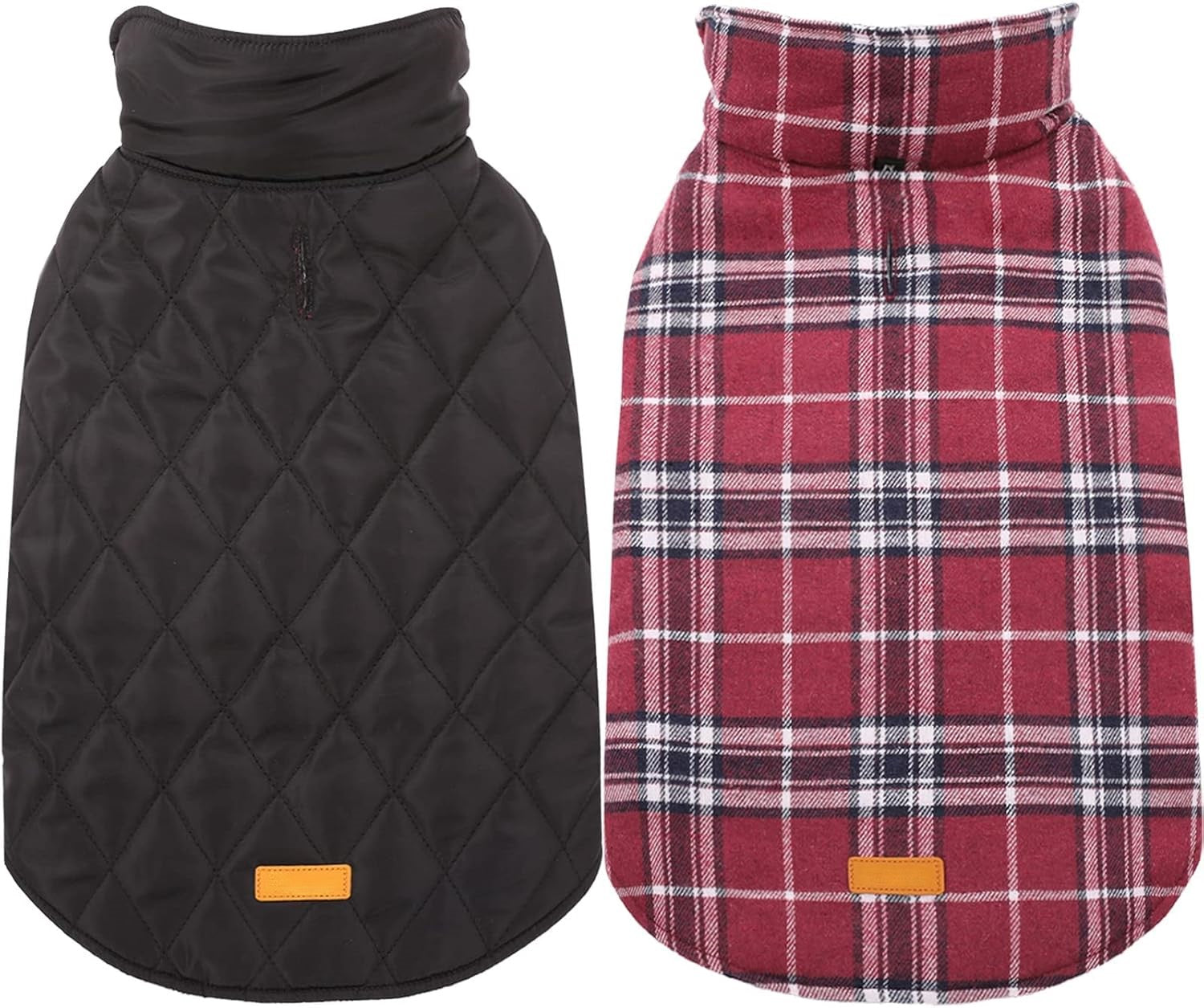 Cozy Luxe | Waterproof Dog Jacket with Reversible Design | Stylish Winter Coat for All Breeds 7