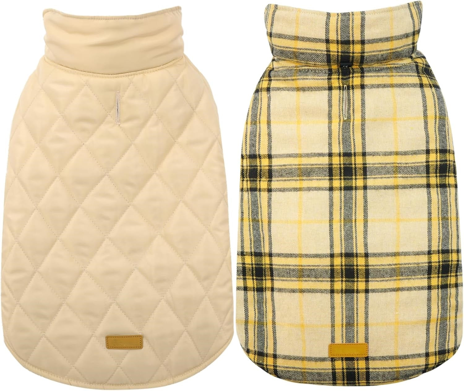 Cozy Luxe | Waterproof Dog Jacket with Reversible Design | Stylish Winter Coat for All Breeds 8