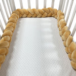 Cozy Nursery Collection | Crib Bumper with Soft Pillow Guard | Airy Design for Enhanced Sleep Comfort 10