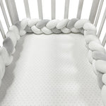 Cozy Nursery Collection | Crib Bumper with Soft Pillow Guard | Airy Design for Enhanced Sleep Comfort 12