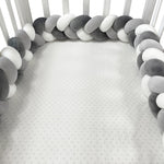 Cozy Nursery Collection | Crib Bumper with Soft Pillow Guard | Airy Design for Enhanced Sleep Comfort 14
