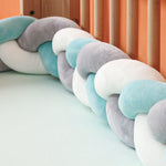 Cozy Nursery Collection | Crib Bumper with Soft Pillow Guard | Airy Design for Enhanced Sleep Comfort 5