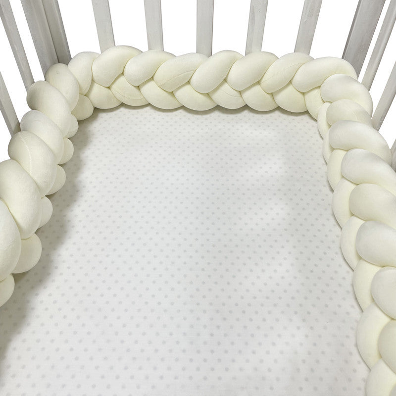 Cozy Nursery Collection | Crib Bumper with Soft Pillow Guard | Airy Design for Enhanced Sleep Comfort 8