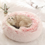 Cozy Plush Cat Cave Bed with Ergonomic Design for Ultimate Comfort 7