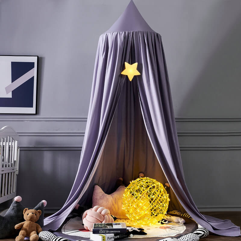 Cozy Retreat | Blackout Bed Canopy for Kids with Soft, Breathable Fabric | Light-Blocking Design for Dreamy Play and Sleep Spaces 13