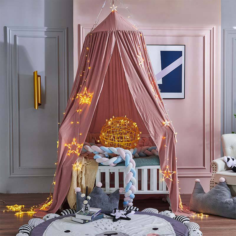 Cozy Retreat | Blackout Bed Canopy for Kids with Soft, Breathable Fabric | Light-Blocking Design for Dreamy Play and Sleep Spaces 4