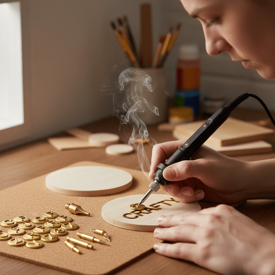 CraftMaster Pro | Engraving Kit with Adjustable Temperature Control | 58-Piece Set for Creative Projects 0