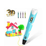 Tuzwa 3D Printing Pen – Adjustable 160–235°C Temperature, Variable Speed, 1.75mm PLA/ABS Filament Support & 5-Min Auto Standby