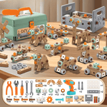 Creative Builder | 100-Piece Toy Tool Set with Realistic Tools | Encourages Imagination and Motor Skills for Young Builders 9