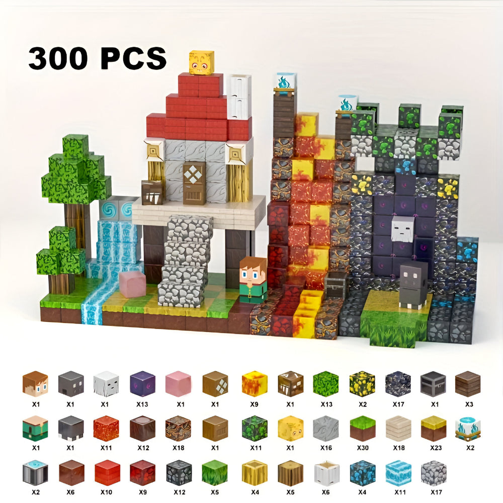 Creative Building Cube Set | Magnetic Blocks for Kids with Easy Connection | Fun and Educational Toy for Imaginative Play 4