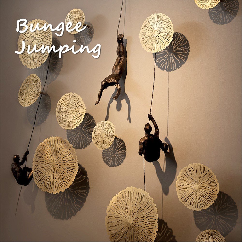 Creative Climber | 3D Wall Art Sculpture for Unique Home Decor | Modern Aesthetic Piece for Any Room 9