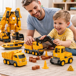 Creative Kids | Magnetic Building Blocks Vehicle Set with Easy Connect Magnets | Engaging Learning Toy for Skill Development 0