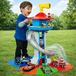 Creative Learning | Kids Car Playset with Moving Track & Slide Tower | Engaging Indoor/Outdoor Play for Imaginative Fun 2