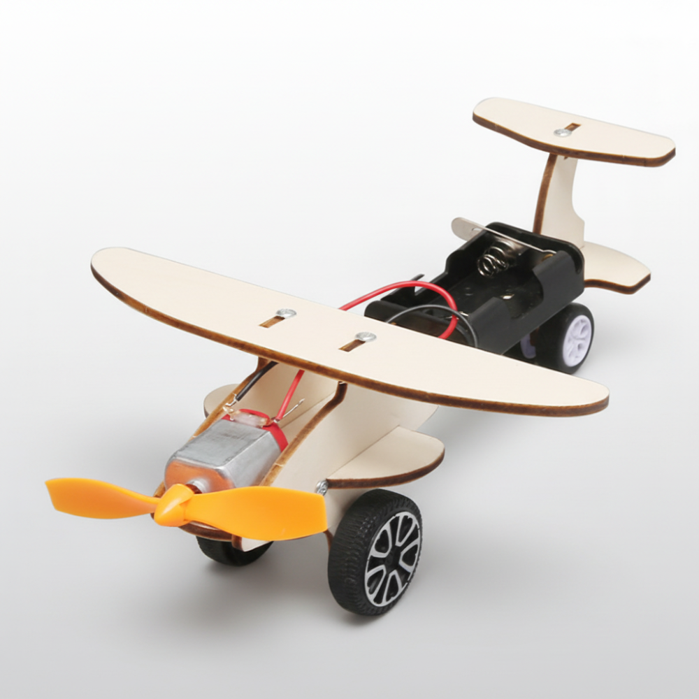 Creative Learning | Wooden DIY Car Building Kit for Kids with Natural Wood | Engaging STEM Activity for Problem Solving 0