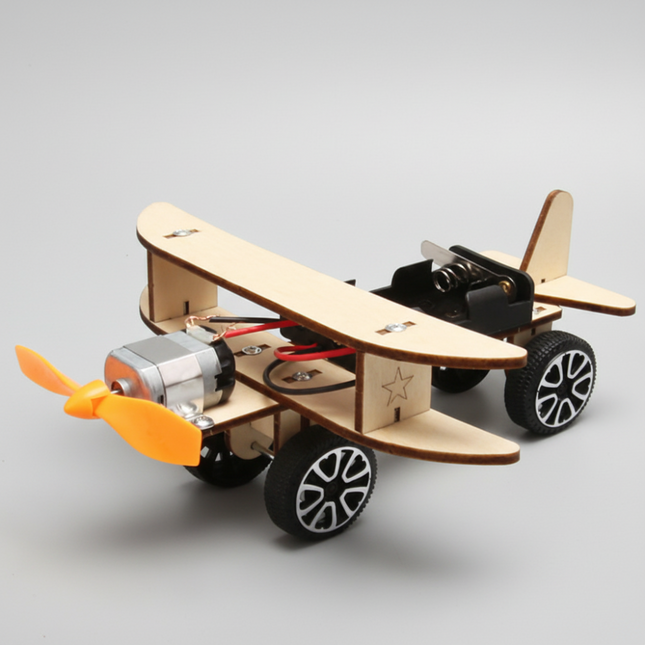 Creative Learning | Wooden DIY Car Building Kit for Kids with Natural Wood | Engaging STEM Activity for Problem Solving 1