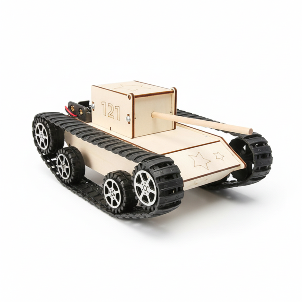 Creative Learning | Wooden DIY Car Building Kit for Kids with Natural Wood | Engaging STEM Activity for Problem Solving 4
