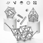 Creative Magnetic Ball and Rod Set with Diverse Shapes for Imagination 1