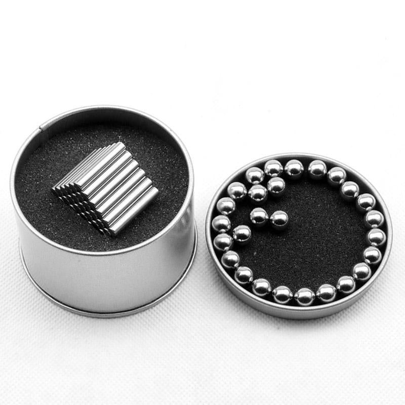 Creative Magnetic Ball and Rod Set with Diverse Shapes for Imagination 6