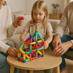 Creative STEM | Magnetic Building Blocks Set with Durable Pieces | Fun Educational Toy for Kids 5