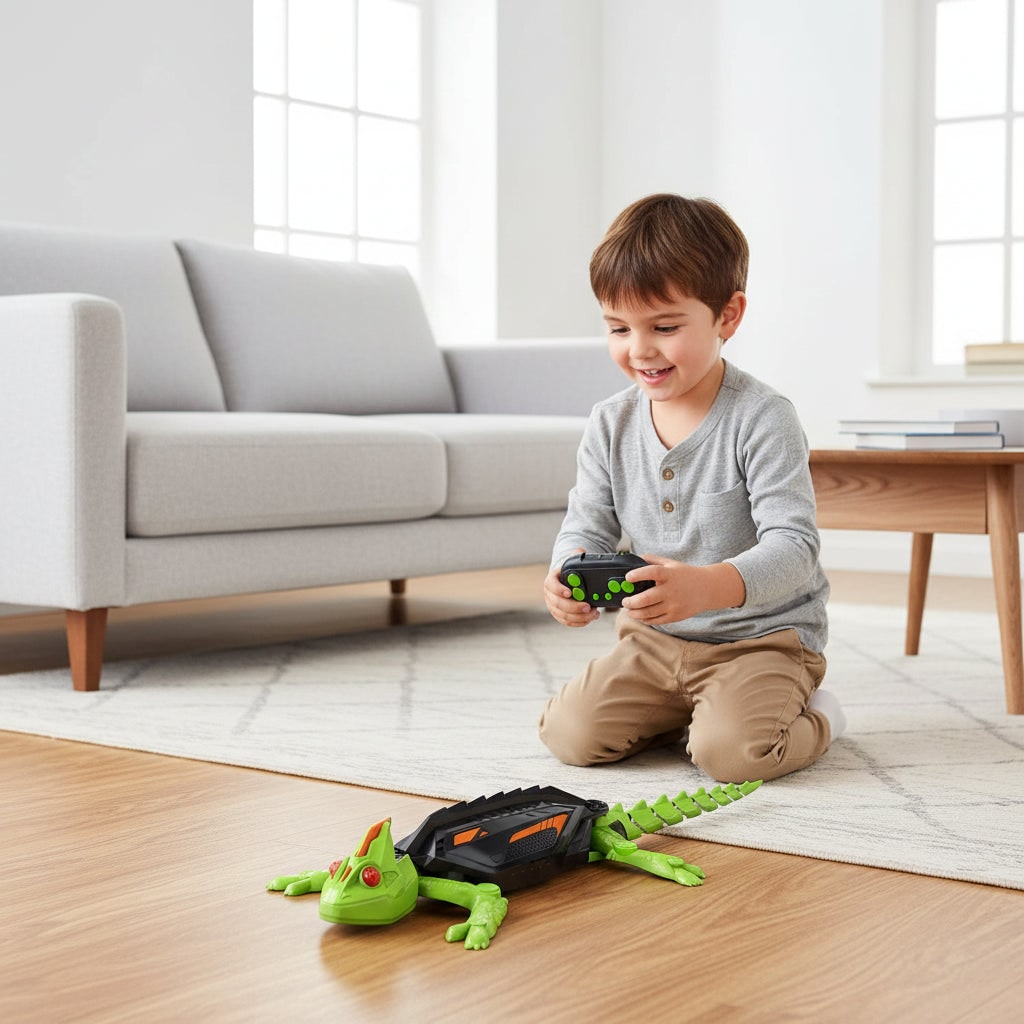 Creepy Crawler | Remote Control Toy Spider with Jumping Action | Thrilling Halloween Decoration for Fun and Pranks 0
