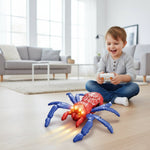 Creepy Crawler | Remote Control Toy Spider with Jumping Action | Thrilling Halloween Decoration for Fun and Pranks 4