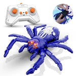 Creepy Crawler | Remote Control Toy Spider with Jumping Action | Thrilling Halloween Decoration for Fun and Pranks 7