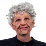 Creepy Old Man Halloween Mask | Realistic Scary Mask with Movable Mouth | Perfect for Parties and Cosplay 13