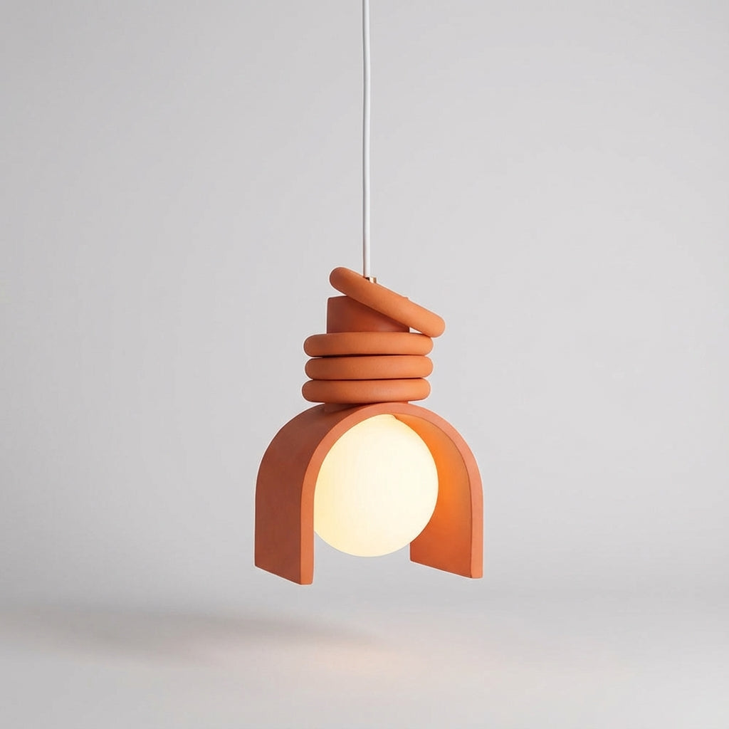 Creselle | French Inspired Pendant Lamp with Soft Cream Finish | Elegant Lighting for Cozy Interiors 0