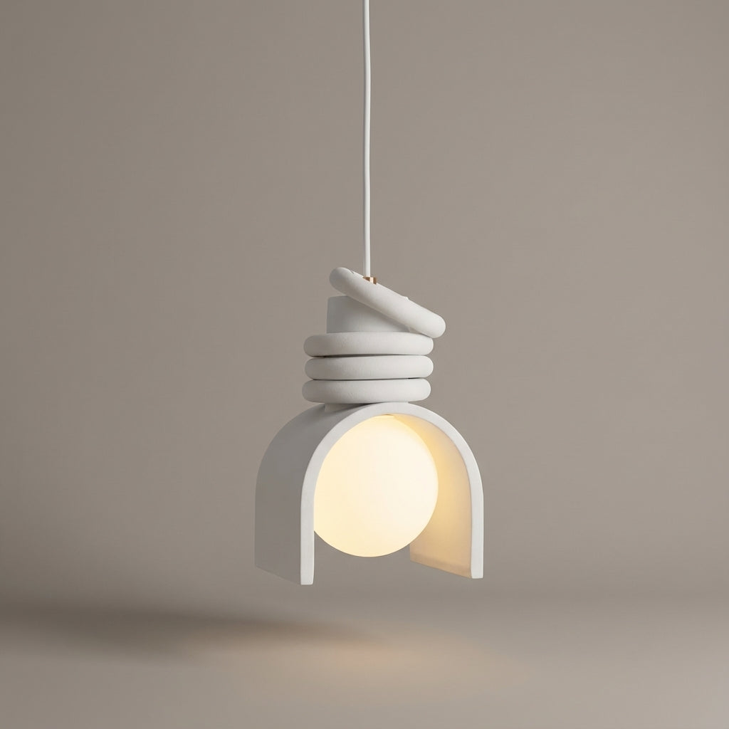 Creselle | French Inspired Pendant Lamp with Soft Cream Finish | Elegant Lighting for Cozy Interiors 6