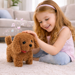 Cuddly Interactive Plush Dog Toy with Lifelike Motion & Sounds for Kids 5