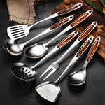 Culinary Essentials | Stainless Steel Kitchen Utensils Set with Ergonomic Handles | Durable Tools for Professional Cooking 1