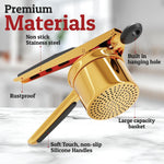 Culinary Master | Heavy-Duty Potato Masher with Ergonomic Handle | Ideal for Smooth & Creamy Mashed Potatoes 4
