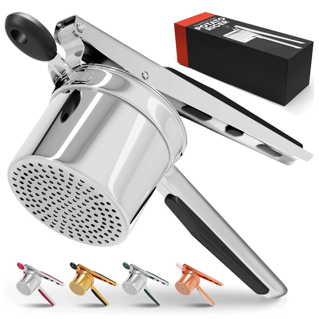 Culinary Master | Heavy-Duty Potato Masher with Ergonomic Handle | Ideal for Smooth & Creamy Mashed Potatoes 5