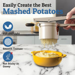 Culinary Master | Heavy-Duty Potato Masher with Stainless Steel Design | Effortless Mashing for Smooth Potatoes 7