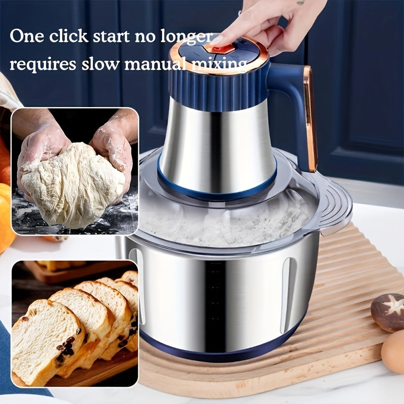 Culinary Master | Stainless Steel Food Processor with 5000 RPM Motor | 5L Capacity for Efficient Meal Prep 4