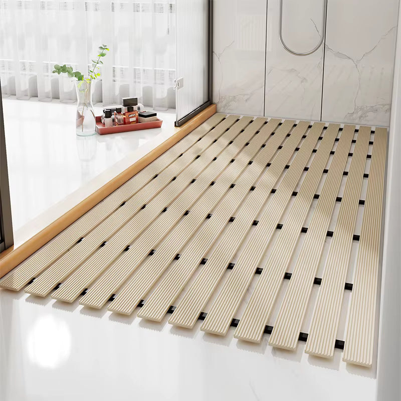 Customizable Non-Slip Shower Mat with Quick Drainage Grooves | Safe Bathing Solution for Every Shower 0
