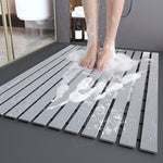 Customizable Non-Slip Shower Mat with Quick Drainage Grooves | Safe Bathing Solution for Every Shower 2