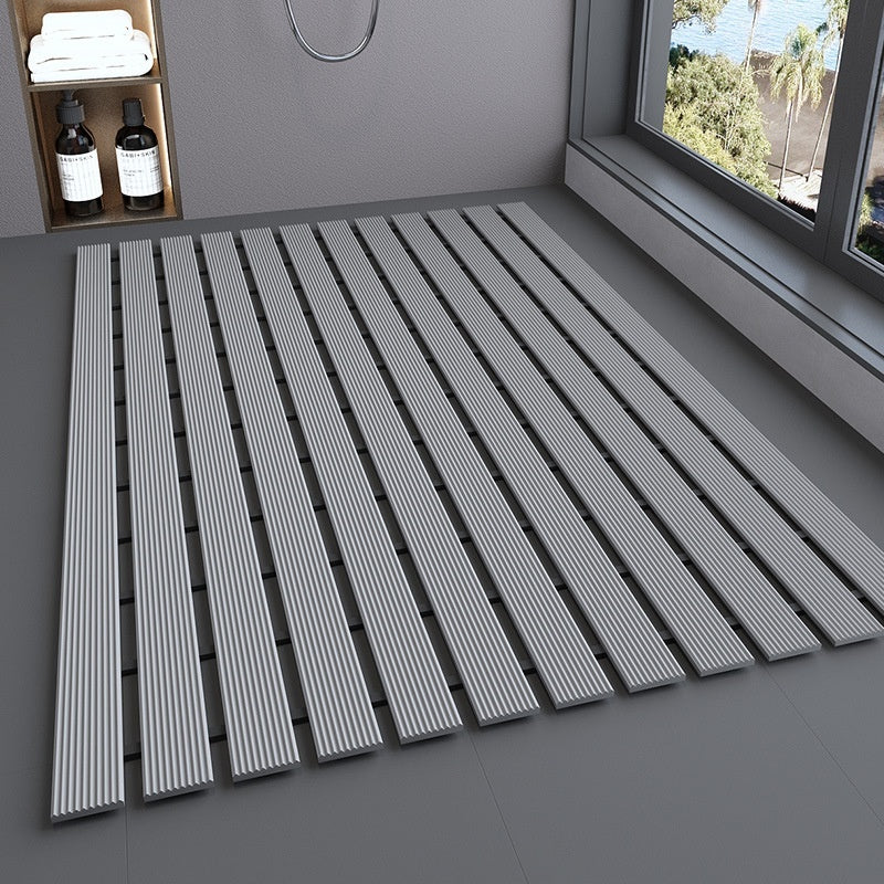 Customizable Non-Slip Shower Mat with Quick Drainage Grooves | Safe Bathing Solution for Every Shower 4