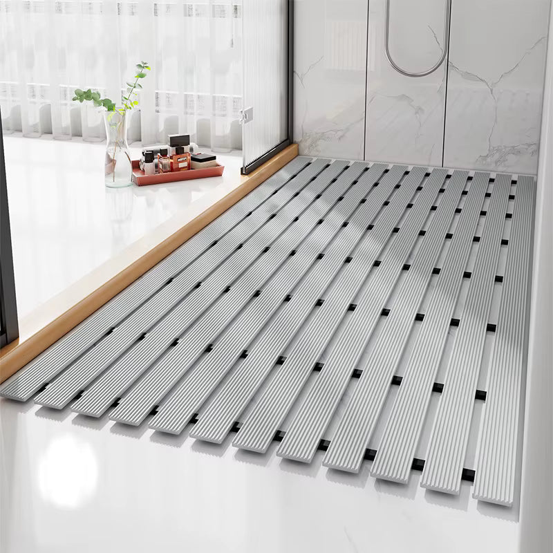 Customizable Non-Slip Shower Mat with Quick Drainage Grooves | Safe Bathing Solution for Every Shower 5