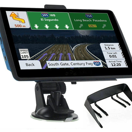GPS Navigation System for Car and Truck, 7 Inch GPS Navigation Device with Lifetime Maps, Truck GPS for RV
