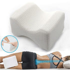 Memory Foam Pillow for Legs, Knee Pillow for Sleeping, Ergonomic Leg Pillow with Machine Washable Cover