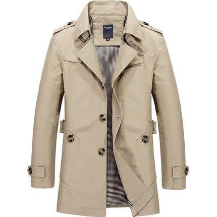 Trench Coats for Men, Classic Trench for Every Body Type in Sizes M to 5XL