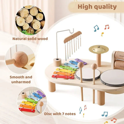 Musical Instruments for Toddlers, Wooden Xylophone